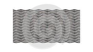 Abstract Wavy Texture: Minimalist Horizontal Pattern, vector design Generative AI