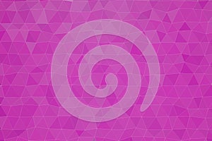 Computer generated abstract web background repetition irregular geometric pattern triangles shapes variable violet color