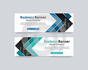 Abstract web banner design template backgrounds