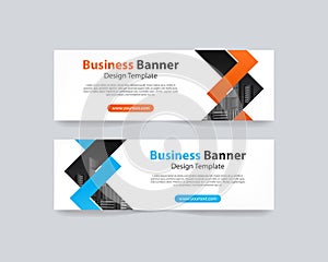 Abstract web banner design template backgrounds