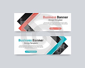 Abstract web banner design template backgrounds
