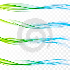 Abstract web smooth spring fresh dividers lines