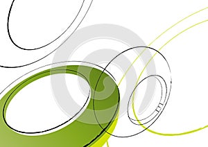 Abstract Wheels Background