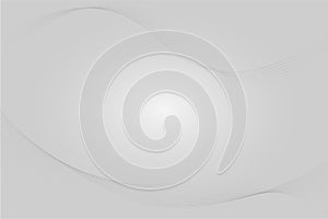 Abstract white background with shiny light in center. Blank space template for any design advertisement.