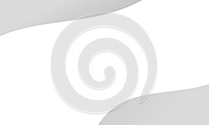 Abstract white background with smooth lines. vector illustration