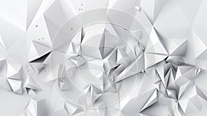 abstract white background with triangles