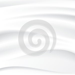 Abstract white background, waves background use as texture.