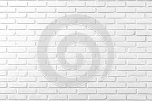 Abstract white brick wall background