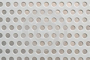 Abstract white circle pattern background