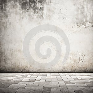 Abstract white concrete or cement wall background and texture. clack concrete