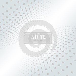 Abstract white dot pattern perspective background you can use for ad, poster, template, business presentation