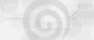 Abstract white Geometric banner design background