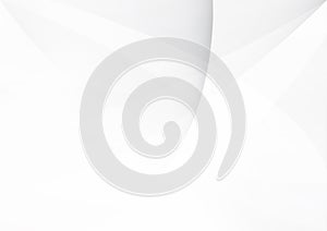 Abstract White and gray color technology modern background design vector IllustrationWhite and grey background. Corporate technolo