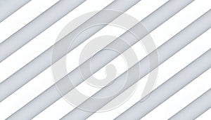 Abstract White and Gray Diagonal Stripes Background