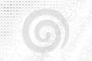 Abstract white and gray gradient background of round objects, similar to marble floor. Vector illustration, EPS10.