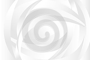 Abstract white and gray gradient background. Vector illustration, EPS10.