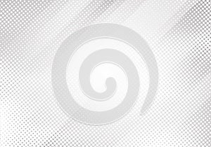 Abstract white and gray gradient color oblique lines stripes with halftone texture and background