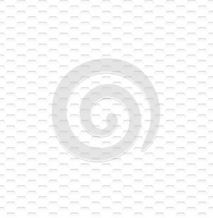 Abstract White Hexagon Texture Seamless