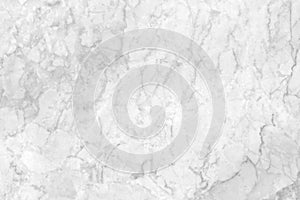 Abstract white marble patterned texture background, for design art work