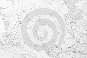 Abstract white marble patterned texture background, for design art work