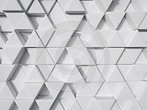 Abstract white modern technology background 3d rendering