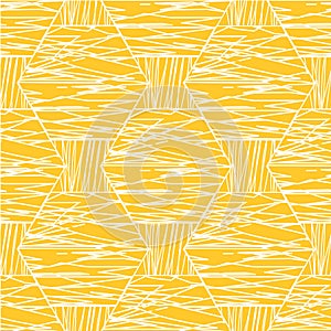 Abstract White Orange Linear Pattern