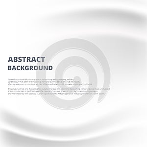 Abstract of white paper with crease and rumple background design