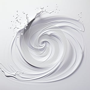 Abstract white paper wave curve lines design, water splash, luxury texture with smooth and clean subtle background