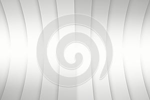 Abstract white pattern background, curve line with shadow