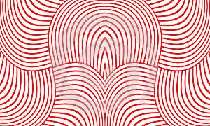 Abstract White and Red Stripes.hypnosis spiral.Seamless Black and white stripes background.seamless wave line patterns