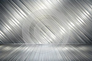 Abstract white silver light pattern on grey