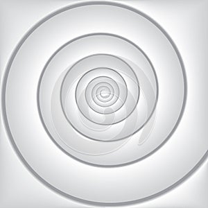 Astratto bianco spirale 