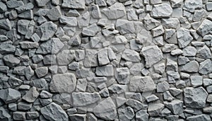 White Stone Wall Texture Pattern Background