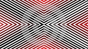 Abstract White Stripes Texture in Black and Red Gradient Background