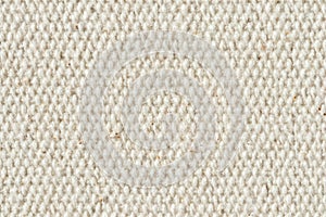 Abstract white synthetic fabric texture and background. Detail of fabric wool textile material