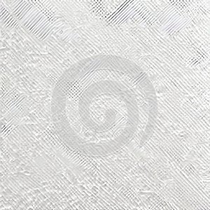 Abstract White Textured Surface with Geometric Patterns