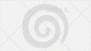 Abstract white wall pattern vector, suitable for various banners or backgrounds