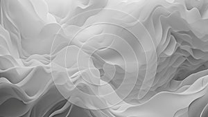 Abstract white waves texture