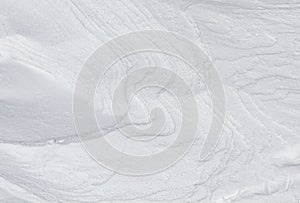 Abstract wind blown snow