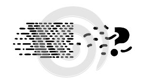 Abstract Wind Flow Pattern, Dynamic Air Movement Graphic, vector design Generative AI