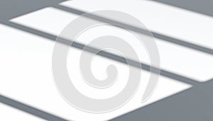 Abstract window sashes shadow falling background