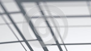 Abstract window sashes shadow falling background