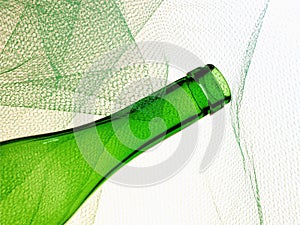 Abstract Wine Glassware Background Design