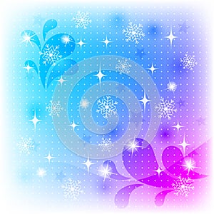 Abstract winter background