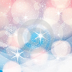 Abstract winter background