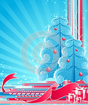 Abstract winter background.