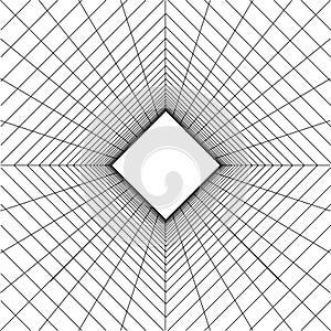 Abstract wireframe grid background