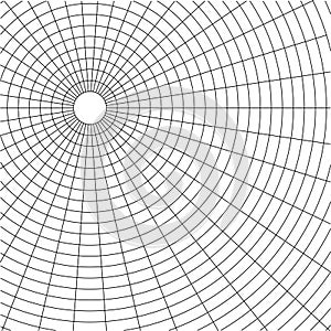 Abstract wireframe grid background