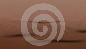 Abstract Wireframe Landscape with Subtle Gradient