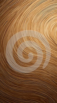 Abstract wood grain pattern Soft light on curved surface texture